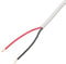 Lumonic 2x 0,34mm² LED cable de control blanco 20m I cable flexible de 2 hilos I cable de control apantallado, prolongación LiYY, cable de alimentació