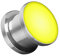 Taffstyle Ohr Plug Flesh Tunnel Piercing Ohrpiercing LED Licht Farbig Leuchtend 10mm Gelb