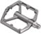 ROCKBROS Fahrradpedale, CNC-Gefräste 9/16-Zoll Flat Pedale aus Aluminium, Flachpedale mit Rutschfester Plattform & Cr-Mo-Stahlachse für MTB, Rennrad, Gravel & Trekkingbike