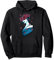Geisha Red Roses Japanese Vaporwave Aesthetic Pullover Hoodie
