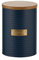 Typhoon 1401.227 Otto Kaffeedose, Karbonstahl, Bambusholz, Silikon, 1.4 liters, blau