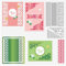 BENECREAT Karbonstahl-Gitterrand-Metallstanzteile, Rahmen-Stanzformen mit Geometrischem Muster Und Wort Vielen Dank für Das DIY-Scrapbooking, Fotoalbum, Dekorative Prägung, Papier-Karte