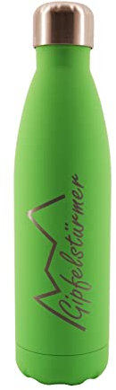 Thermosflasche Gipfelstürmer Grün (Grün)