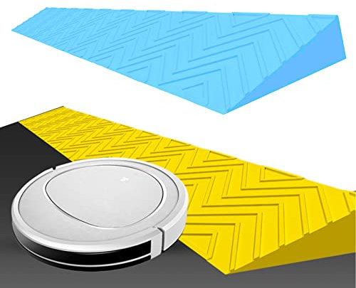 Rampe barbazzali in gomma Rampa per interni domestici Rampe per gradini Ingresso domestico Passerella per sedia a rotelle Sill Rampa 1 -2,8 Risalita, 100,1 x 7,9 x 2,5 cm