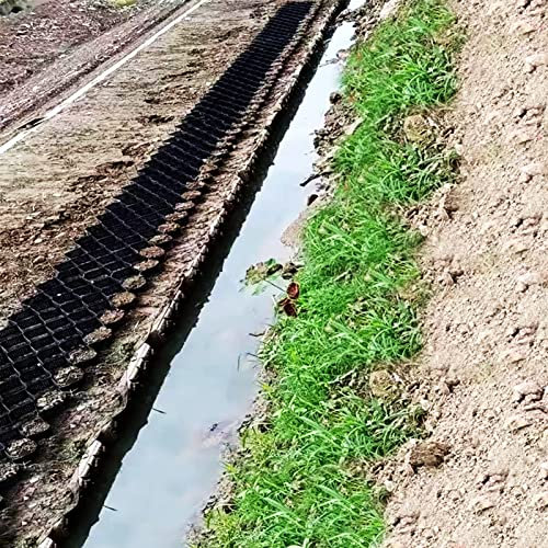 Kiesgitter Leichtes Gefälle Stabilisator Mesh Permeable Pflaster, Schwere Last Widerstand Geo-Gitter, Polyethylen Gras-Gitter Für Landschaftsbau Auffahrt ( Color : WxH , Size : 1x3 m/3.3x9.8 ft )