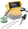 Deackimei Stazione di saldatura senza fili per batteria DeWalt 20 V Max, 3 punte in ferro, riscaldamento rapido senza piombo, controllo preciso del calore per qualsiasi progetto, spegnimento