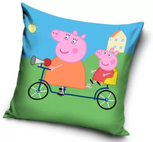 Peppa Wutz Dekokissen, Mehrfarbig, einzigartig