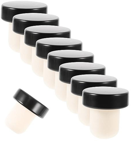Milisten Reusable Wine Stopper 20pcs Cork Beverage Bottle Stopper Bottle Stoppers Bottle Cap Plug Liquor Bottle Caps Sealing Bottle Lid Plug Beer Bottle Stopper Polymer Empty Bottle Wine