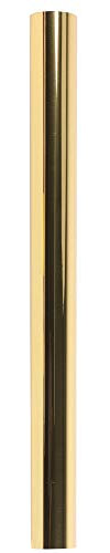 1.6ft X 9.8ft One Way Window Film Heat Control Window Privacy Film Window Tint for Home and Office, Gold Color