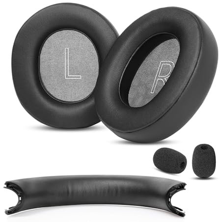 Almohadillas para los oídos Cubierta de Diadema compatibles con los Auriculares Microsoft Xbox Wireless Xbox Stereo Headset 20th Anniversary Special Edition. Almohadillas para los oídos de Cuero