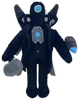 Super JAKES Skibidi Toilet Plush,11 inch Cameraman Speakerman Titan Tv Man Bosses Plushies Toy, Stuffed Plushie Doll Toys Collectible Gifts for Kids Fans Aldults Birthday