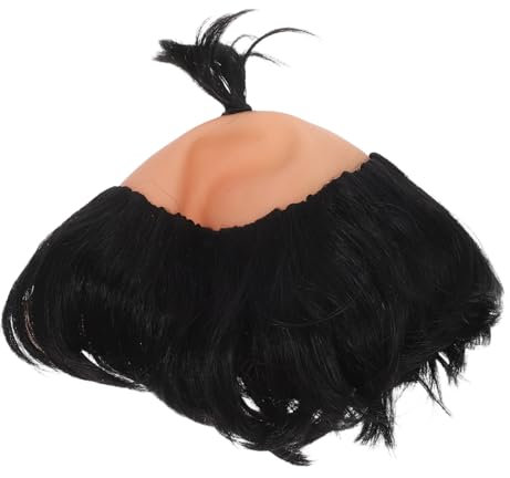 OATIPHO Glatzenperücke Für Cosplay Lustiges Haarteil Für Herren Ritter Perücke Für Rollenspiele Karneval Und Theater Synthetisches Haar