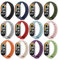 AXFEE Bracelet pour Xiaomi Mi Band 8, Bracelets de Remplacement Xiaomi, Silicone Réglable Élastique de Remplacement