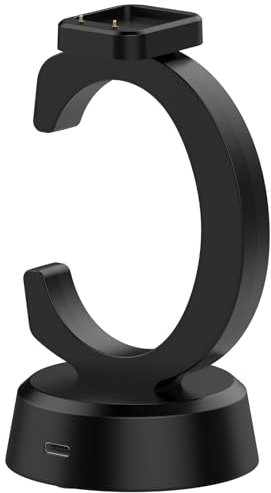 Disscool Replacement Charging Dock Cable Compatible with Huawei Band 10, Type C Magnetized Cable Charger Stand Compatible with ROSSINI 2i Smart Watch Accessories(1M/3.3FT,Black)