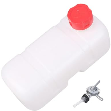 MotiveTech Serbatoio Carburante con Rubinetto E Tanica Olio per Motori