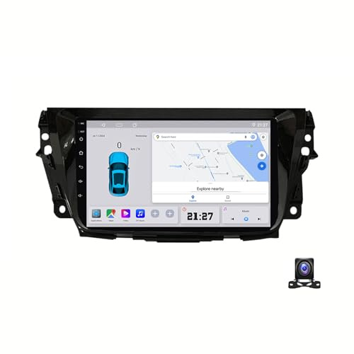 DXSYGMBN Wireless Carplay Screen for Car & Android Auto Head Unit Compatible with MG GS 2015~2017 Android 14 Car Stereo 9 Inch Touchscreen with Backup Camera Navigation 4G RDS,C10 Pro