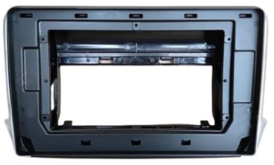 Façade autoradio Convient pour Peugeot 208 2008 2014-2018 10,1 Pouces autoradio Fascias 2 DIN unité Principale Panneau Tableau de Bord Cadre Installation Kit Montage Autoradio