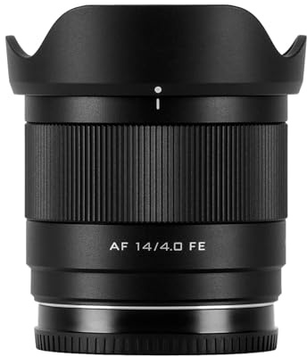 Compatible for Nikon Z Sony E Mount ZR ZFC Z5II Z50II Z6 Z8 FX2 FX3 A7C2 A7CR ZVE10 II AF 14mm F4 Air Ultra Wide Angle Full Frame Lens(Sony E-mount(FE))
