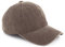 JOHNNY CHICOS Vintage Unisex Baseball 5 Panel Cap Mütze in verschienden Farben für Herren und Damen Größe: 53cm bis 63cm Umfang (Braun)