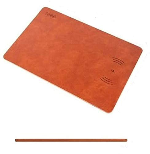 YK Qi Tapis de souris sans fil pour iPhone 8/X Samsung Rouge