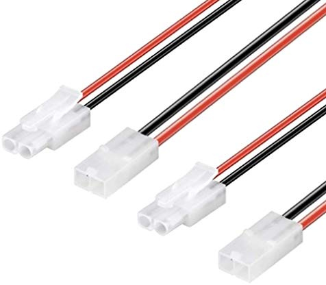 5 Paar (10 Stück) Premium Nylon Japan 13,5mm Steckverbinder Stecker Male Female Buchse 30cm 16AWG Kabel kompatibel mit Tamiya für Lipo Akku LED Adapterkabel Kupplung Verbindung RC Modellbau