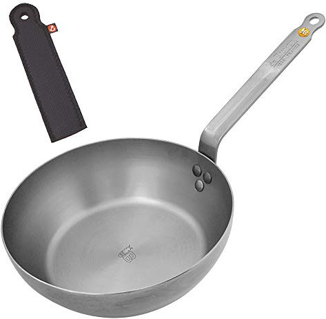 DB Mineral B Element Poêle à frire 24 cm + protège-mains