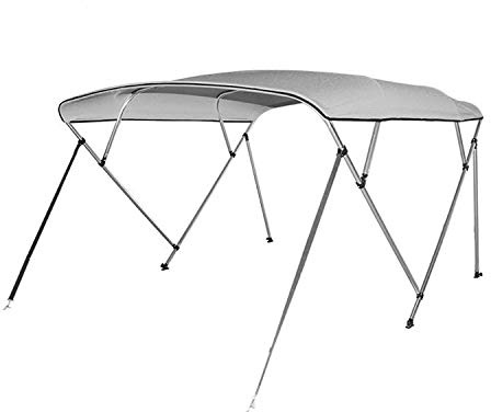 Ocean 4-Stangen Bimini Top Breite 155-169 Farbe grau