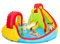 GYMAX Kids Bouncy Castle, Inflatable Double Slides Water Park with Climbing Wall, Water Gun and Carry Bag, Indoor Outdoor Activity Center for 3-10 Years Olds, 480x420x233cm