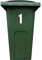 4X Bin Sticker Vinyl Number 1-99 Large Recycling Box Wheelie Self Adhesive (1)