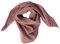 Lilano, Baby Dreieckstuch Uni, 70% Wolle (kbT), 30% Seide, 210 gr./m² (Mauve)