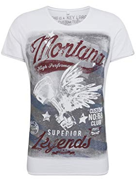 Key Largo Herren Montana Round T-Shirt