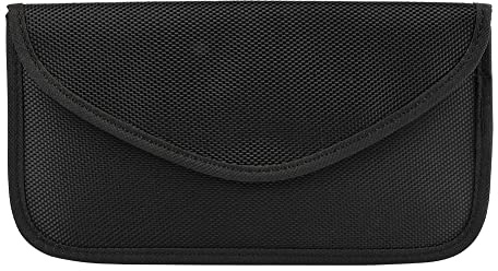 Halterung für Telepass,Faraday Bag Signal Blocker for GPS, RFID, NFC, 4G, 5G, Bluetooth, WiFi (Large)