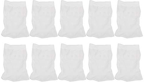 Buachois 10 Stück Skimmer Filterbeutel, Pool Skimmer Beutel Müllfilter Mesh Pool Filter Ersatz Reinigungswerkzeuge für Pools, Whirlpools und Spas