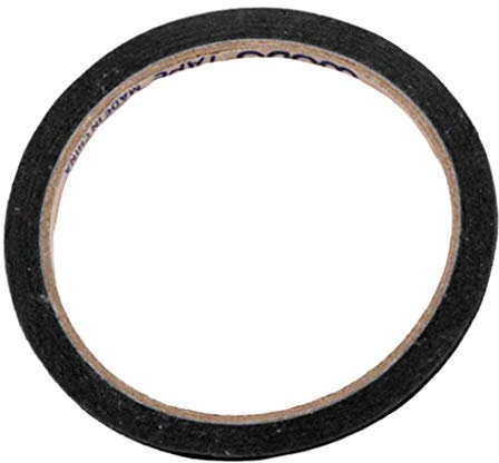 10 Stück Drapierband Mannequin Masking Tape Selbstklebend Kleid Form Schwarz