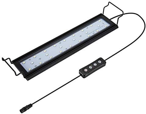 Hygger 9W-32W Aquarium Light, Dimmable LED Aquarium Light with Timer, Aluminum Alloy Shell Extendable Brackets, External Controller, Full Spectrum Fish Tank Lights for Fish and Plant