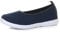 AJVANI Slip on Lightweight Memory Foam Flats Pumps Trainers Size 6 39 Navy Blue