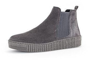 Gabor Damen Chelsea Boots, Frauen Stiefeletten,Wechselfußbett,Best Fitting,Warmfutter,uebergangsschuhe,Pepper (anthrazit),38 EU / 5 UK