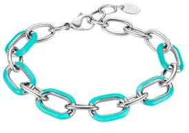 LOTUS STYLE Pulsera Acero Inoxidable Mujer LS2330-2/2 Tropical Vibes - Sofisticado Brazalete Resistente al Agua 21,5 cm - Regalo de Cumpleaños - Aniversario - Ocasiones Especiales