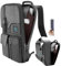 ZINZ Slim & Expandable 15 15.6 16 Inch Laptop Backpack for Business, Waterproof Anti-Theft Travel Backpack Daypack for Men and Women -Dark Gray