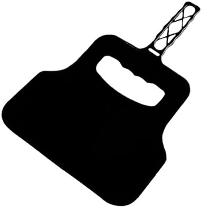 Gwtdtoad Ventilatore manuale per griglia, ventilatore manuale per griglia, Ventilatore manuale per barbecue portatile, Ventaglio manuale per griglia, strumento di supporto per fiamma, ventaglio per