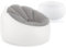 InnovaGoods® Pouf gonfiabile esterno + poltrona con LED multicolore, impermeabile, con toppa di riparazione e telecomando, divano ideale per campeggio, piscina, interni e giardino