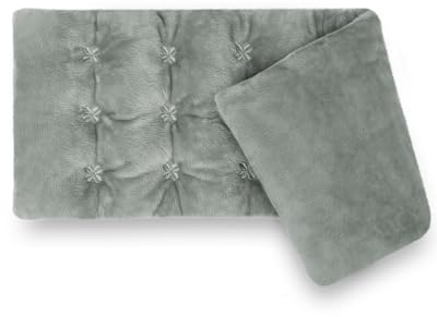 Coussin à Noyaux de Cerise pour Micro-Ondes 40x14 cm - Coussin de Grains pour Nuque et Épaules - Coussin Chauffant pour Micro-Ondes