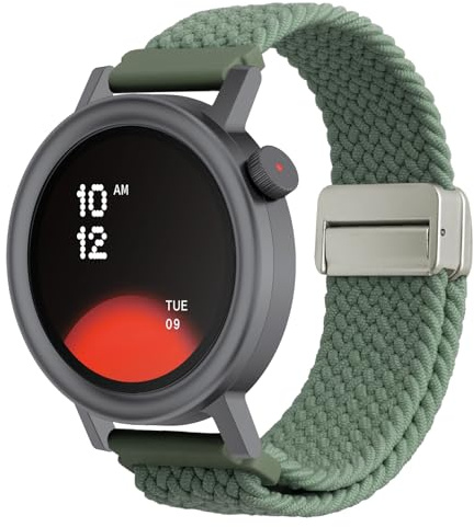 CHULN 22 mm Gewebte Elastikarmbänder Kompatibel mit CMF Watch 3 Pro, Atmungsaktive und Austauschbare Armbänder für CMF Watch Pro 2