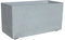 AnaParra Jardinera Rectangular Pacífico 60X17X19cm Moderna en hormigón aligerado para Exterior | Color Cemento | Peso: 15Kg. | 11 l.