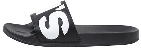 Levi's June L, Chanclas Hombre, Negro (Regular Black), 43 Eu