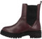 Geox D Iridea D, Stivaletti Donna, Rosso/Nero (Bordeaux/Black), 38 EU