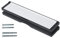Keypak 30,6 cm Türbriefkasten – passend für 40–80 mm Türen, Anti-Schnappklappe, interner Zugluftstopper, Verstellbarer Briefkasten für UPVC-Verbundholztüren (schwarz/weiß)