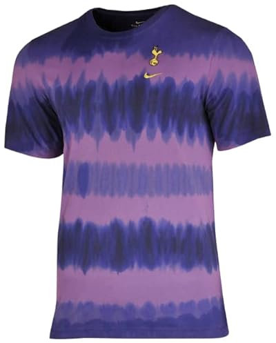 NIKE T-shirt da uomo Tottenham Hotspur Ignite CW4345-547 (S, viola corte/nero/chiaro), Viola/Nero/Chiaro, S
