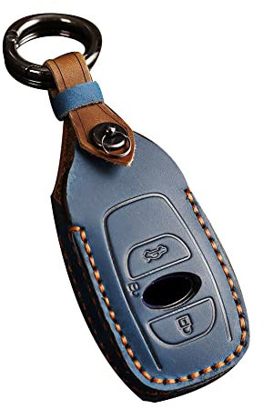 Auto Schlüssel Schutz Tasche,Autoschlüssel Hülle Schutzhülle Stylisches Leder Schlüsseletui Fernbedienung Kompatibel mit Forester Outback Legacy, 3 Schlüssel/4 Schlüssel