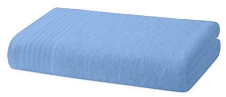 Degrees home - Grand Ensemble de Serviettes de Douche - Ensemble de Serviettes de Bain - 1 Grande Serviette de Douche - 100% Coton - 480 g/m2-95x140 cm - Bleu Ciel